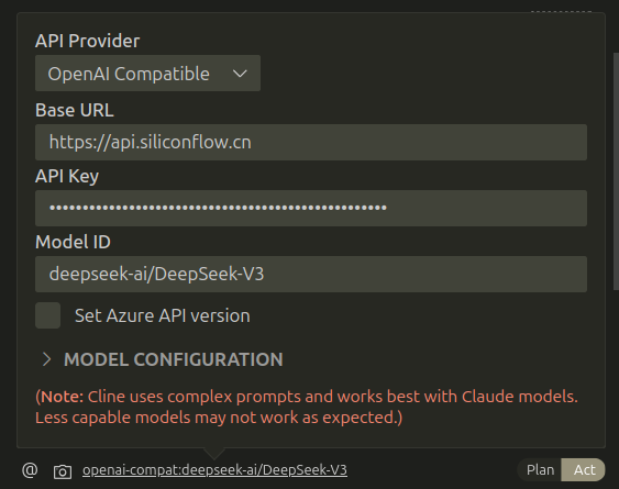如何使用AI辅助公众号写作：Cline+MCP image 20250313 6|563x445